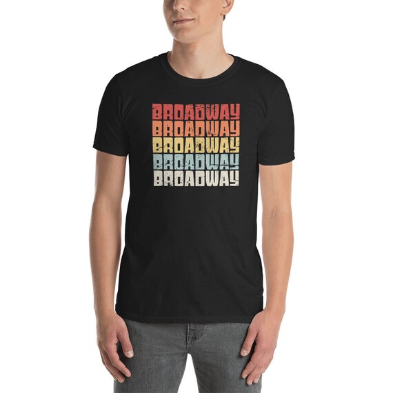 Retro Broadway Vintage Style Musical Theater T-Shirt T-Shirt Retro Broadway Vintage Style Musical Theater T-Shirt T-Shirt