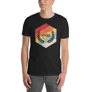 Vintage Retro Ancient Rome SPQR T-Shirt (Unisex)