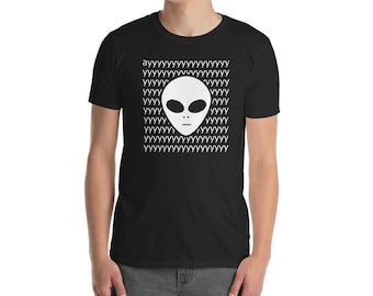 Ayyy Meme - Vaporwave Alien Camiseta (Unisex) - UFO & Extraterrestrial Gift