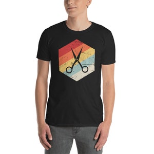Retro Vintage Salon Cosmetologist & Hair Stylist T-Shirt (Unisex)