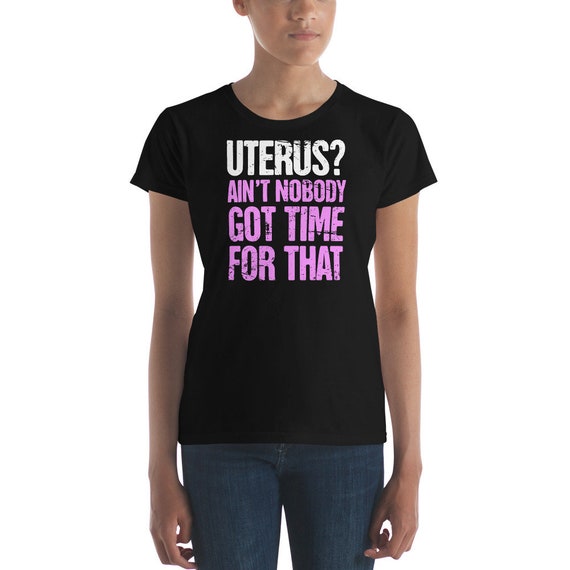 Womens Retro Cute & Funny Uterus Hysterectomy T-Shirt Womens Retro Cute & Funny Uterus Hysterectomy T-Shirt