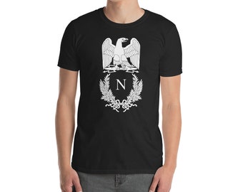 Symbol von Napoleon Bonaparte - Adler und Kranz T-Shirt (Unisex)