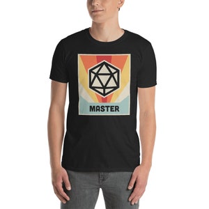 Master Dice | Roleplaying Game / Boardgame Gift - D20 T-Shirt