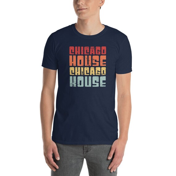 Retro Vintage Chicago House T-Shirt Retro Vintage Chicago House T-Shirt