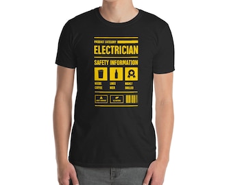 Funny Electrician T-Shirt (Unisex) / Gift For Electricians