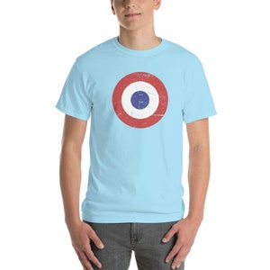 WWII T-Shirt / World War 2 Tee Shirt Gift Idea For History Enthusiasts / European Theater RAF British Roundel