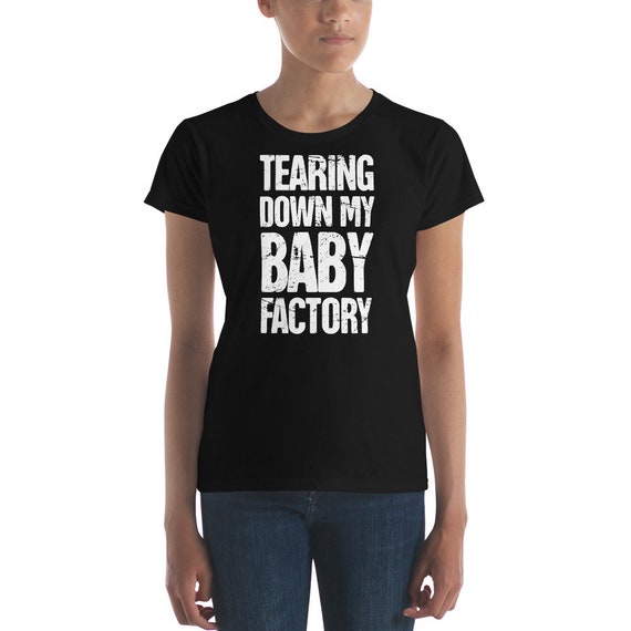 Womens Distressed Funny Uterus Hysterectomy T-Shirt Womens Distressed Funny Uterus Hysterectomy T-Shirt