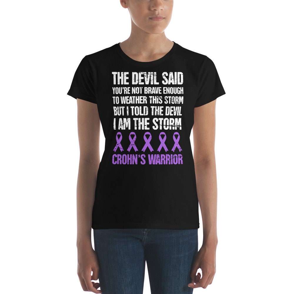 I Am The Storm Crohn's And Colitis Warrior T-Shirt I Am The Storm Crohn's And Colitis Warrior T-Shirt