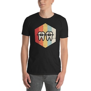 Retro Orthodontist T-Shirt (Unisex) - Braces / Orthodontics Dentist Tee Shirt Gift