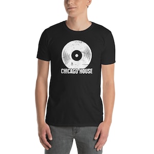 Vinyl - Chicago House Camiseta Musical (Unisex)