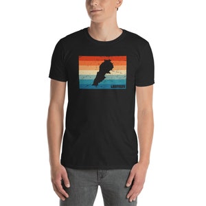 Vintage Líbano Camiseta (Unisex) / Camisa Libanesa