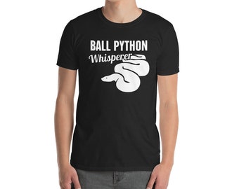 Lustiges Geschenk für Schlange & Reptil Besitzer - Haustier Ball Python T-Shirt