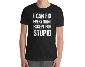 Funny Mechanic T-Shirt (Unisex) - Car Mechanic Gift - "Fix"