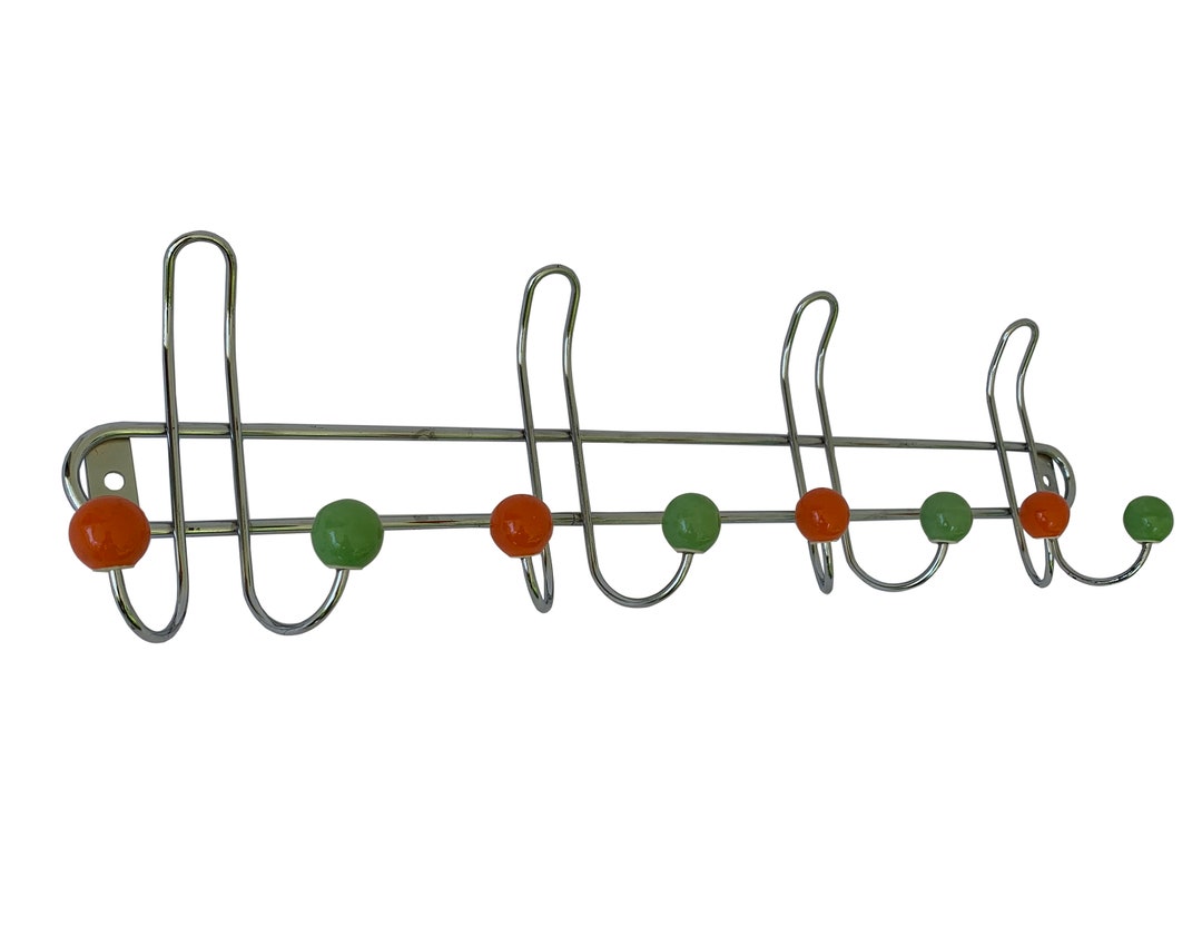 Ball Hook Hanger, Coat Rack, Retro Coat Hanger, Vintage Hat Hanger