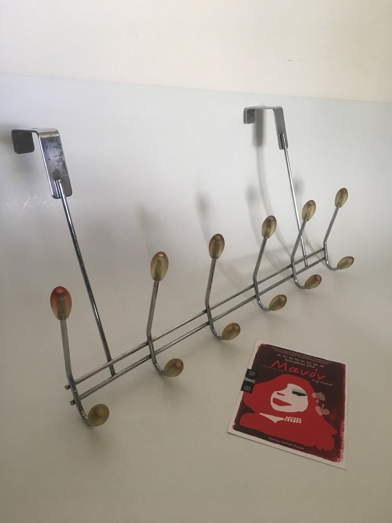 Vintage Door Coat Rack Vintage Door Hanger Mid Century Etsy