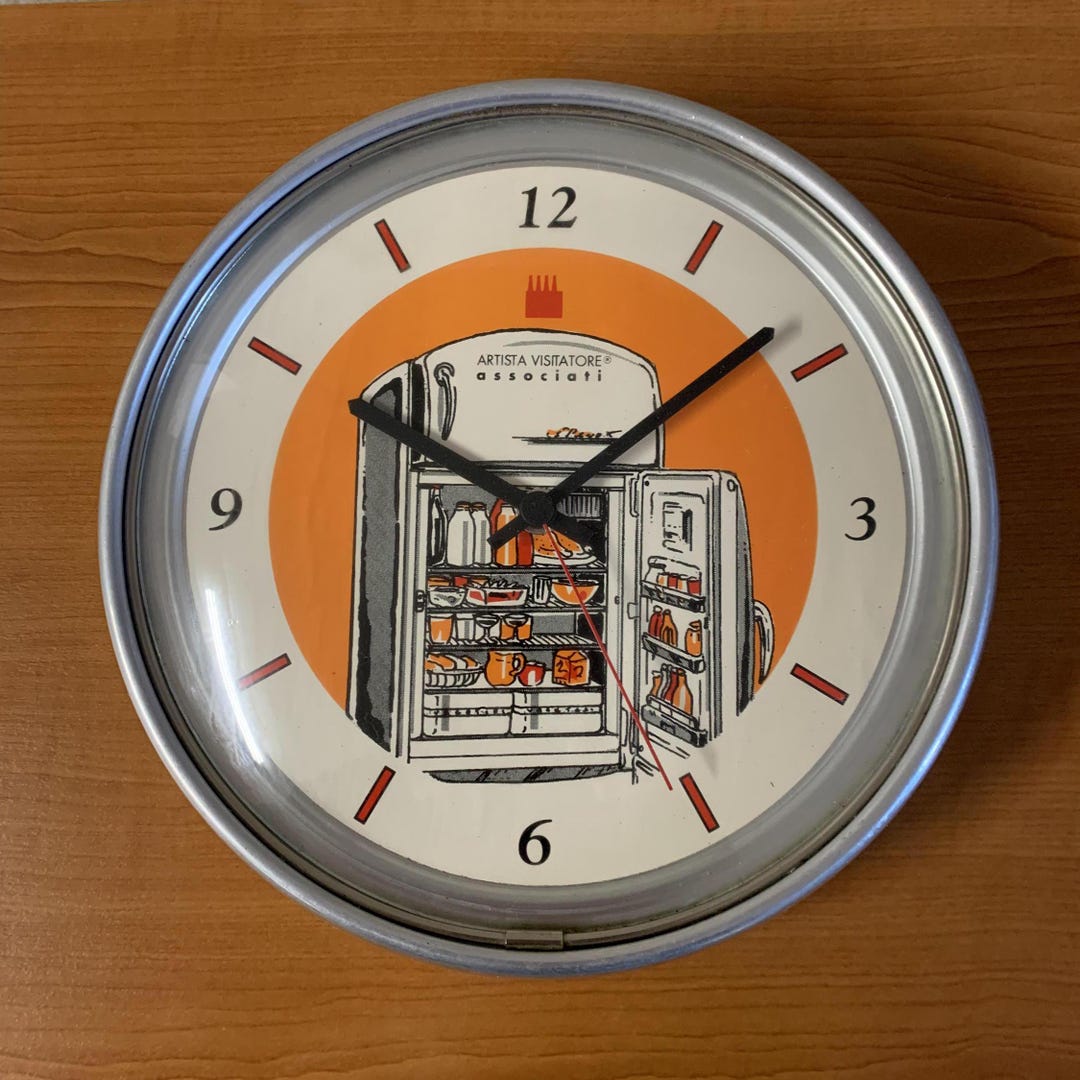 90's Artista Visitatore ウォールクロック 壁掛け時計