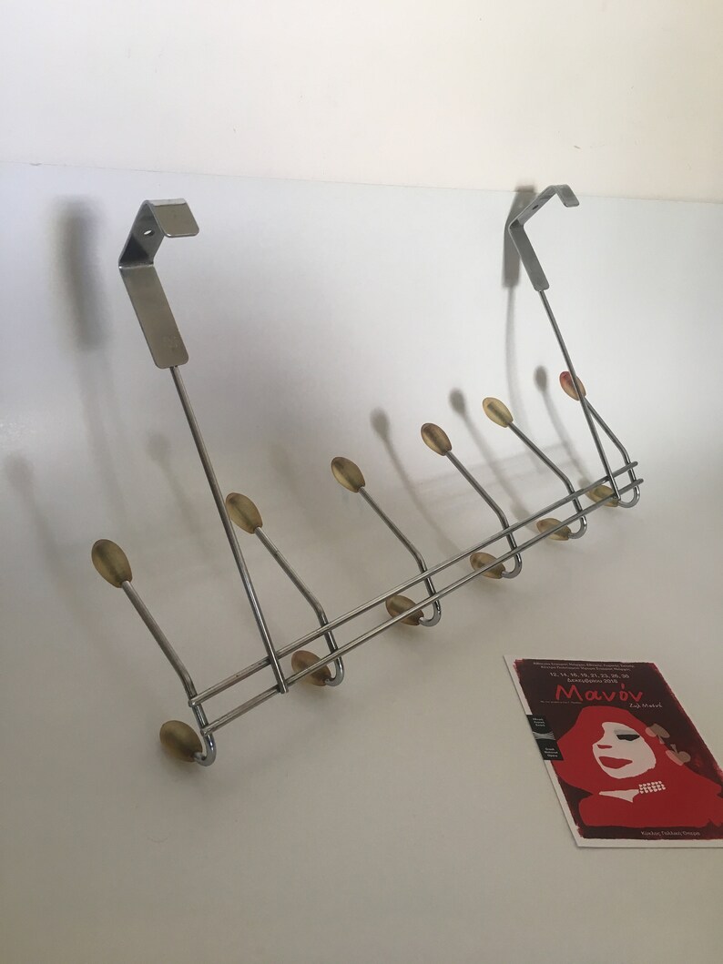 Vintage Door Coat Rack Vintage Door Hanger Mid Century Etsy
