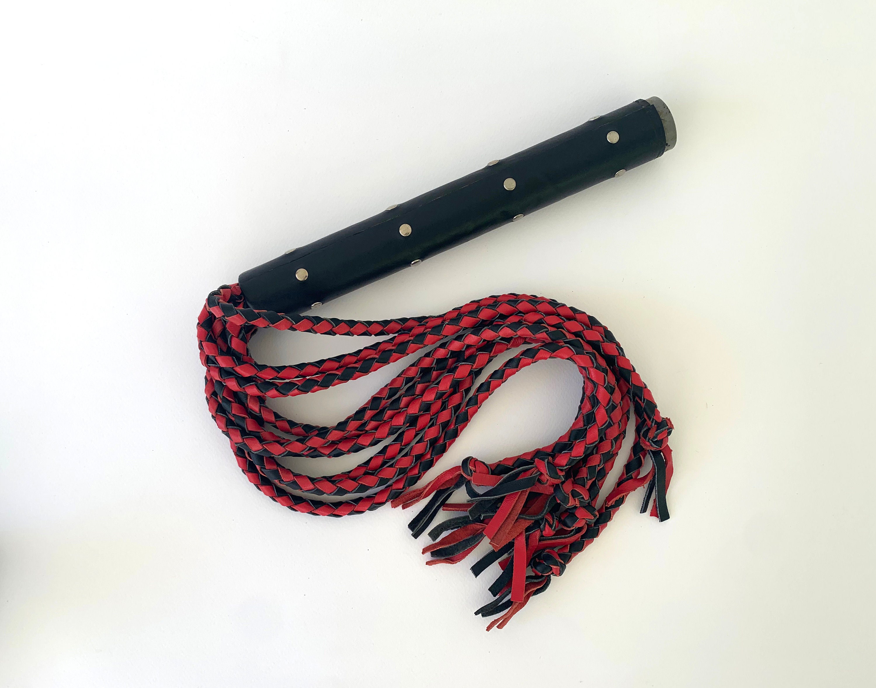 Sex Toy Bondage BDSM Naughty Whip Adult Toy, Black and Red Whip. - Etsy