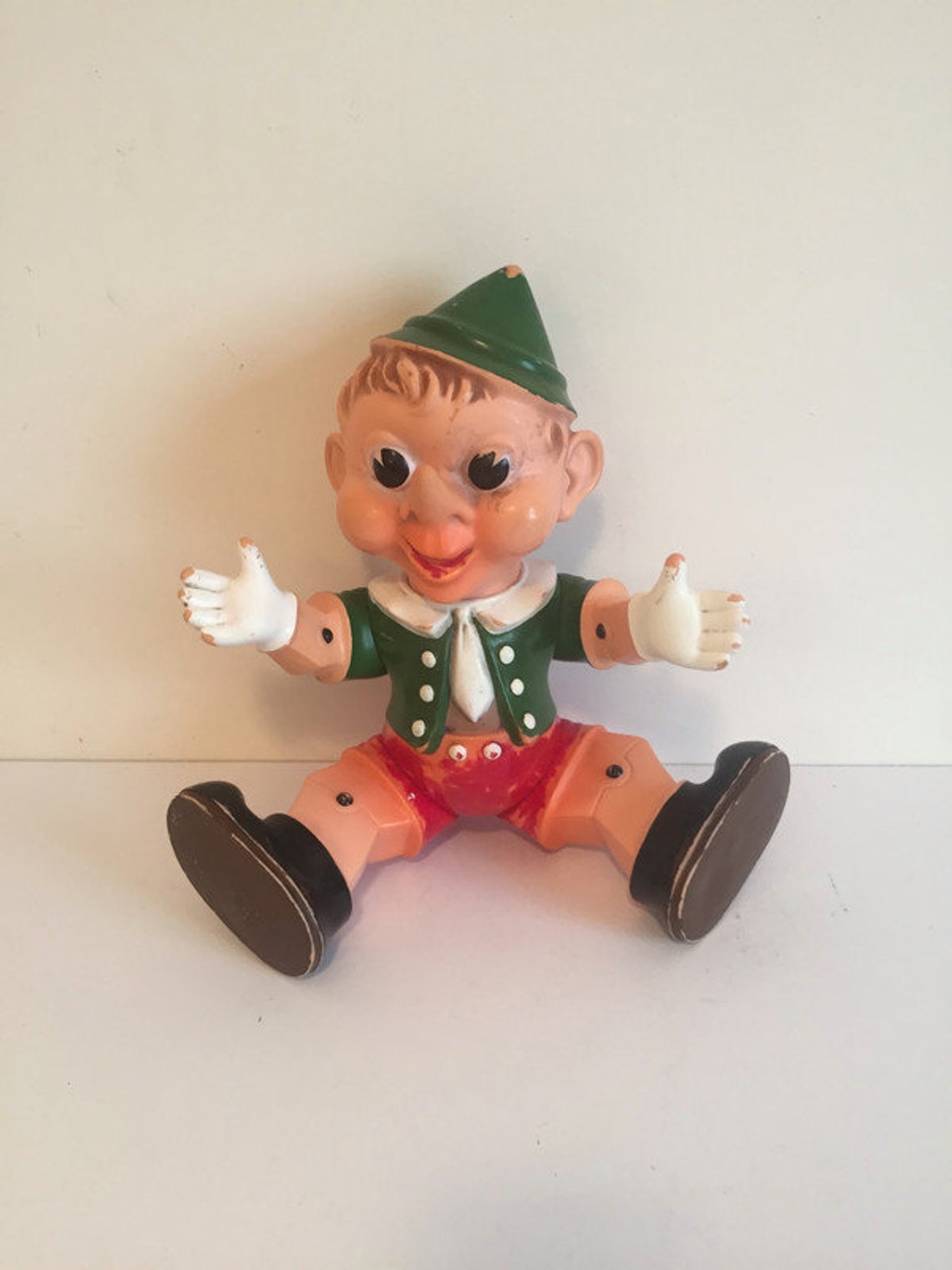 Vintage Giant rubber Pinocchio Walt Disney Pinocchio Vintage | Etsy
