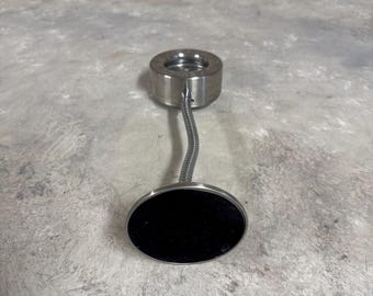 ヴィンテージグースネックデスククロック：インダストリアルレトロ機械
