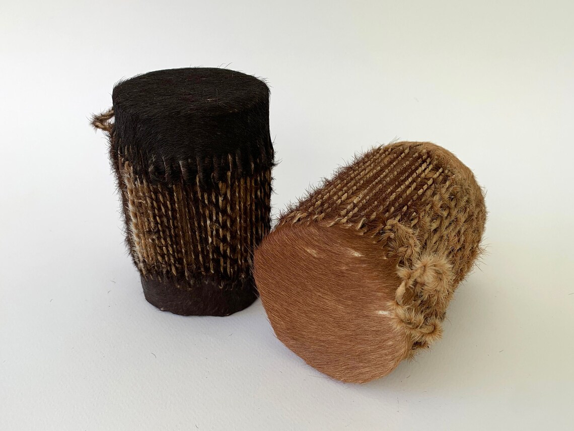 Handmade Doumbek Goblet Drums - Vintage Percussion Set, foto 4 di 5