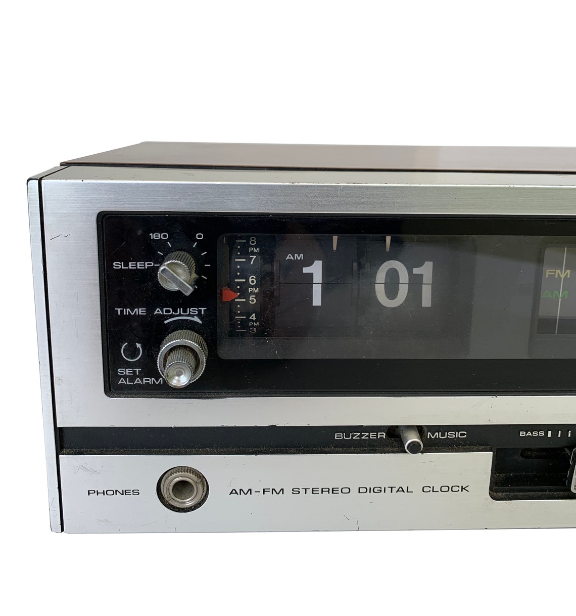 Vintage Soundesign AM FM Stereo Clock Radio Model 3933 | Etsy