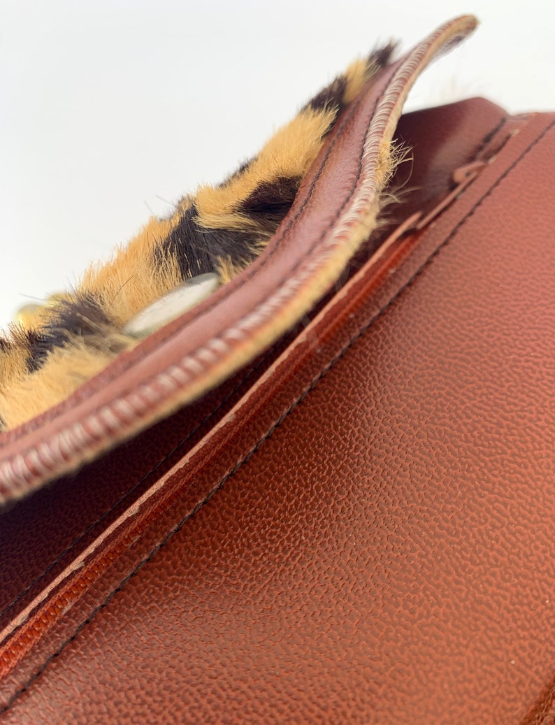 Vintage Furry Wallet Womens Wallet Personalized Wallet Etsy