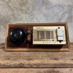 Vintage electric bell, Door bell, Old ringing tone, Electric door bell, Retro home decor, Vintage garage decor, Vintage bell, Wall alarm