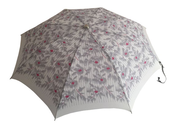 Vintage Knirps umbrella, Vintage rain umbrella, vi