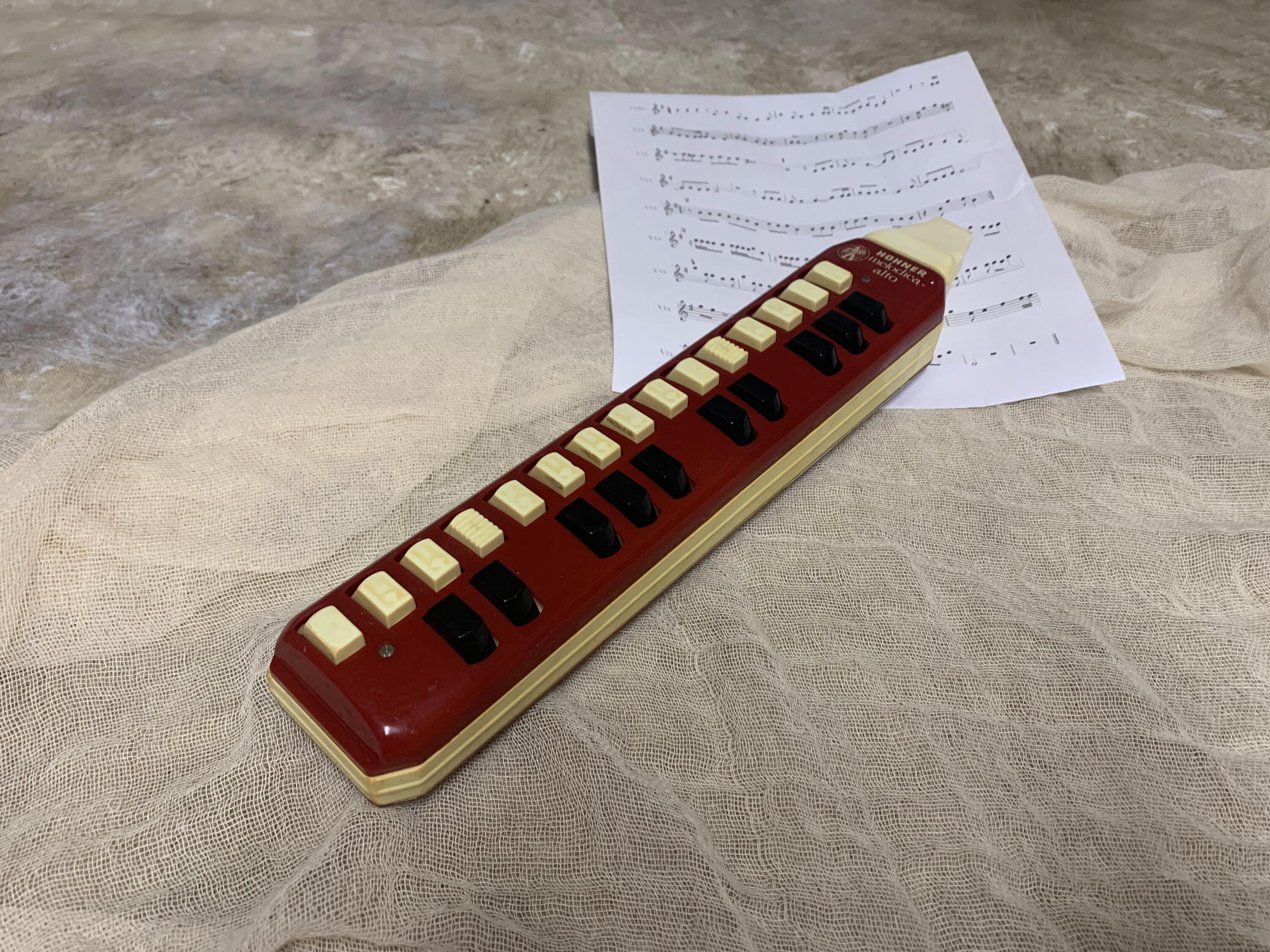 Vintage HOHNER Melodica Vintage Flute Red Melodica Hohner Alto Etsy