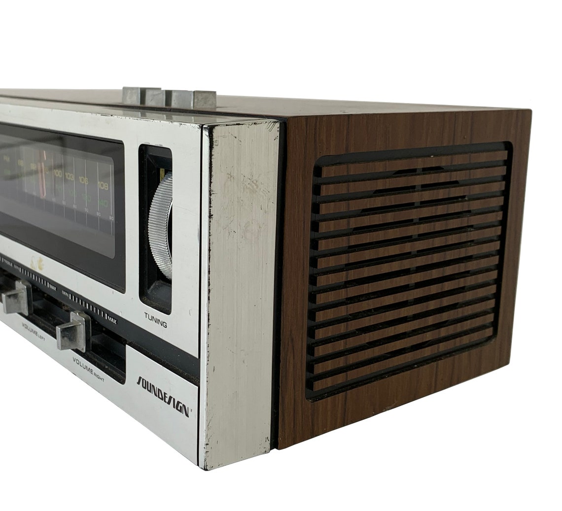 Vintage Soundesign AM FM Stereo Clock Radio Model 3933 Etsy