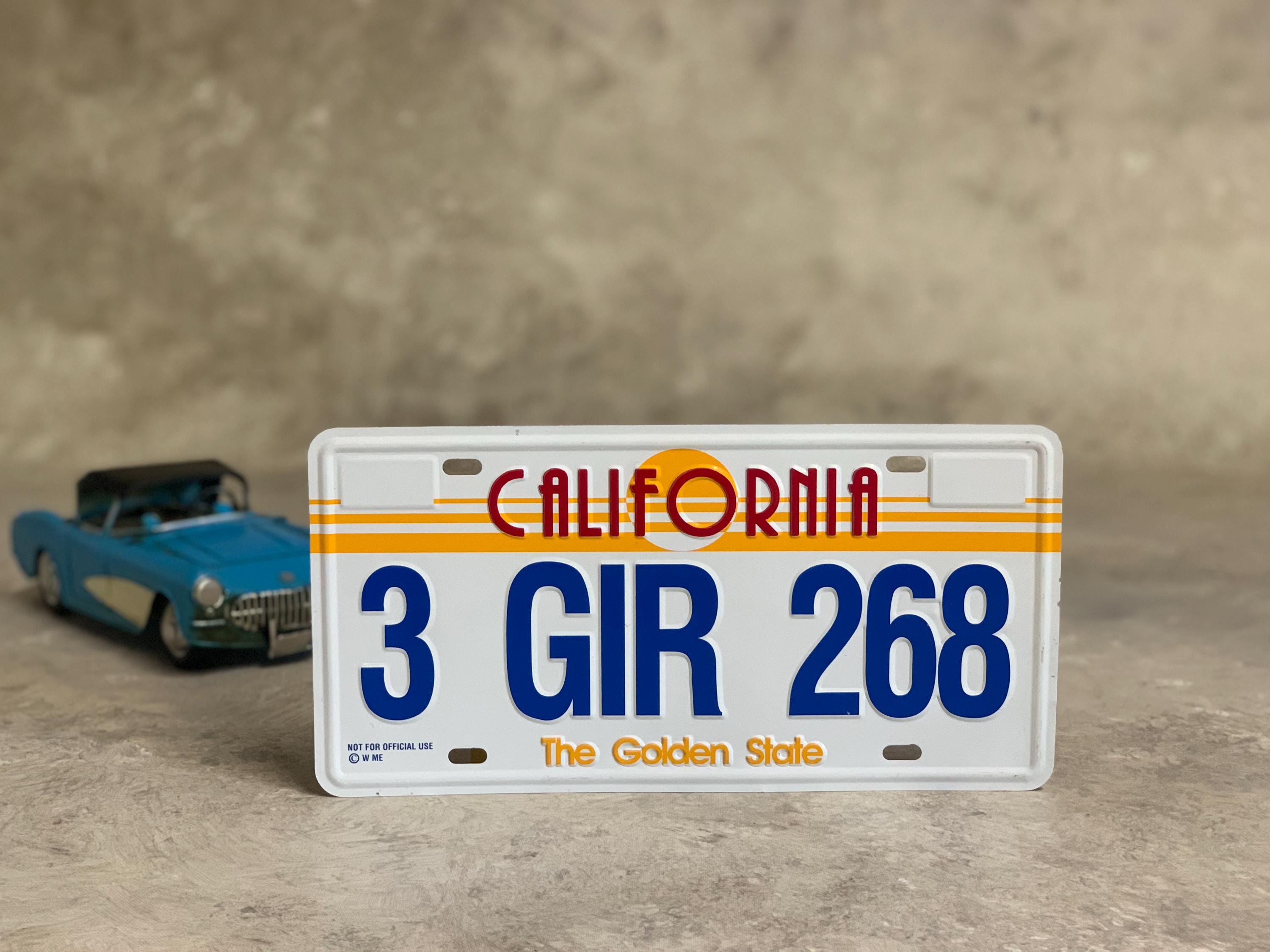 ビンテージ カリフォルニア ナンバープレート: ゴールデン