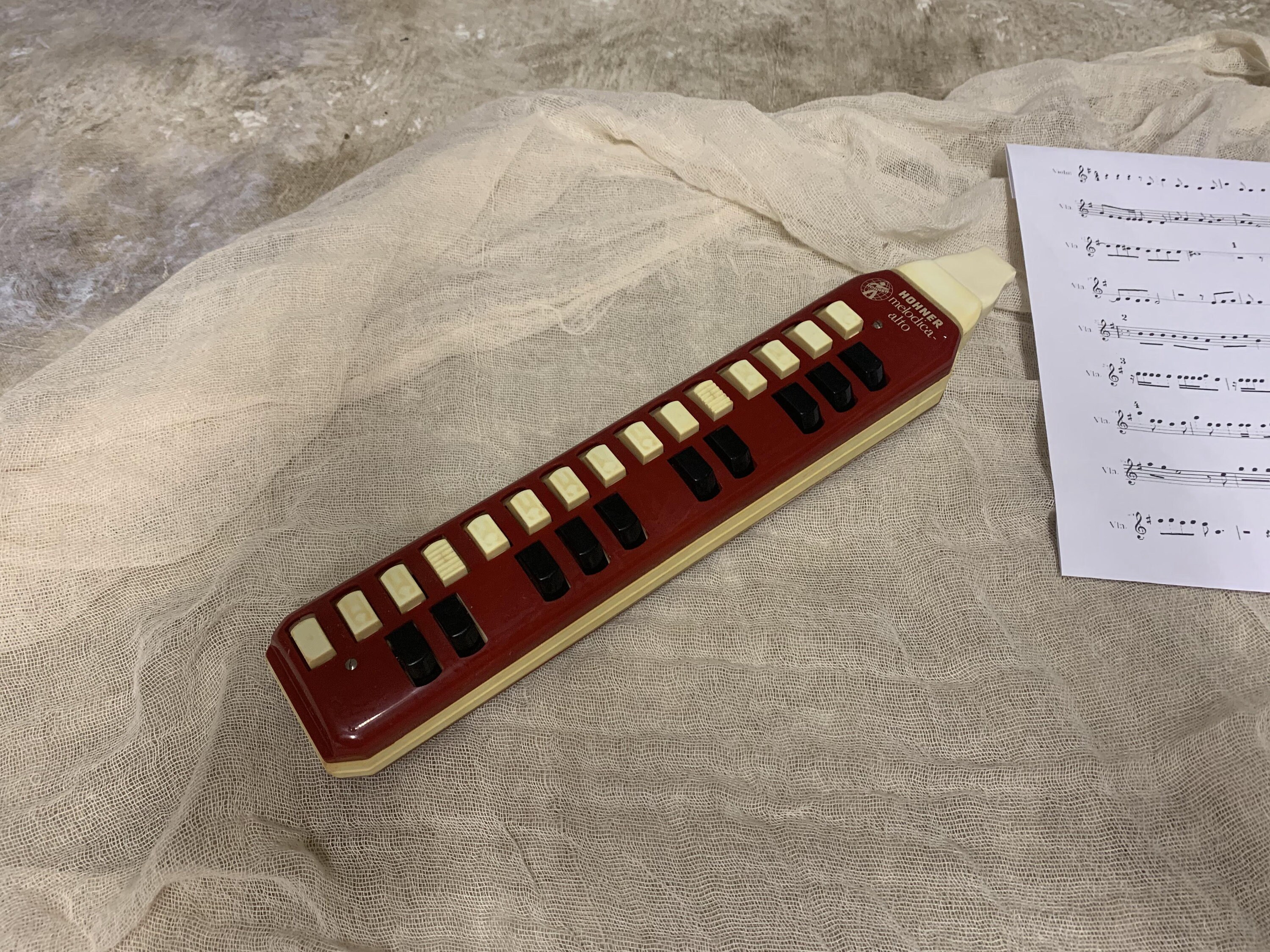 Vintage HOHNER Melodica Vintage Flute Red Melodica Hohner Alto Etsy