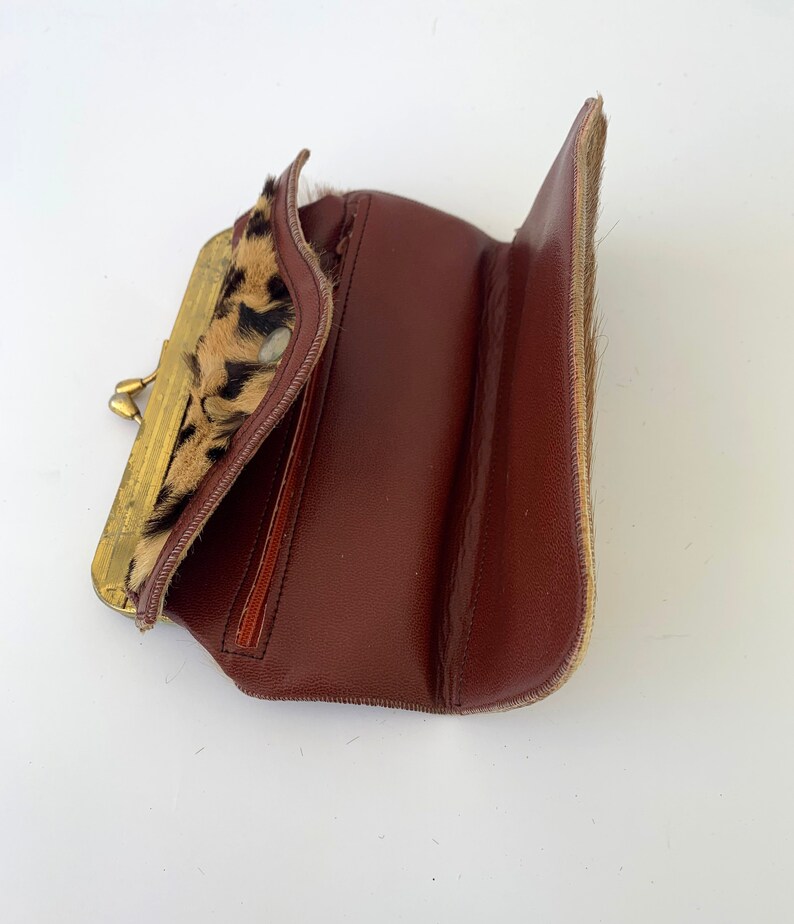 Vintage Furry Wallet Womens Wallet Personalized Wallet Etsy