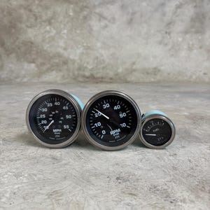 Vintage Boat Speedometer - Etsy Vintage Boat Speedometer - Etsy
