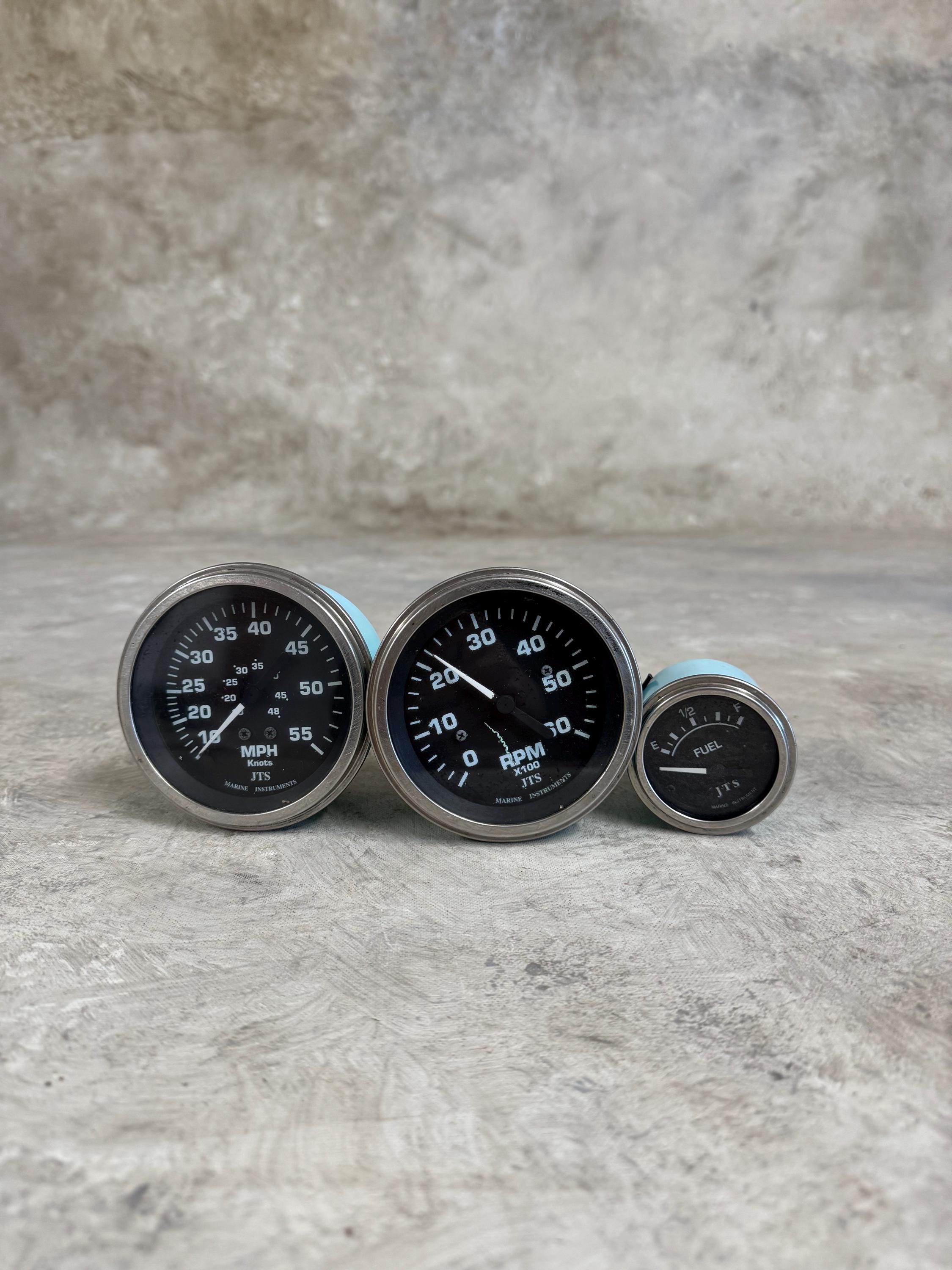 シップログ　船舶速度計　アンティーク Vintage Boat Speedometer - Etsy