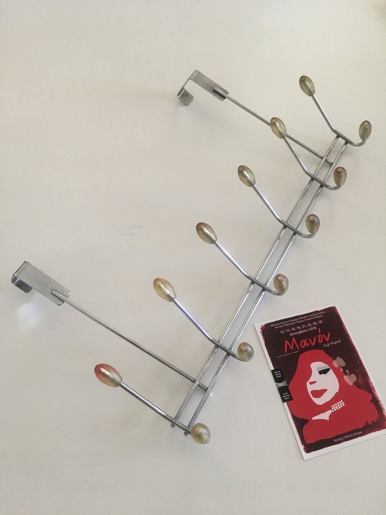 Vintage Door Coat Rack Vintage Door Hanger Mid Century Etsy