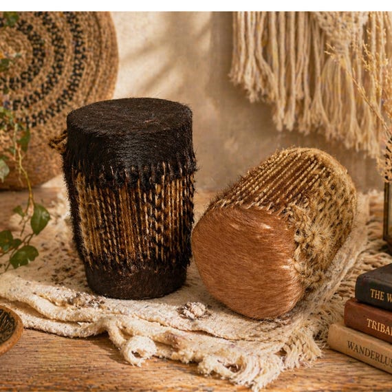 Handmade Doumbek Goblet Drums - Vintage Percussion Set