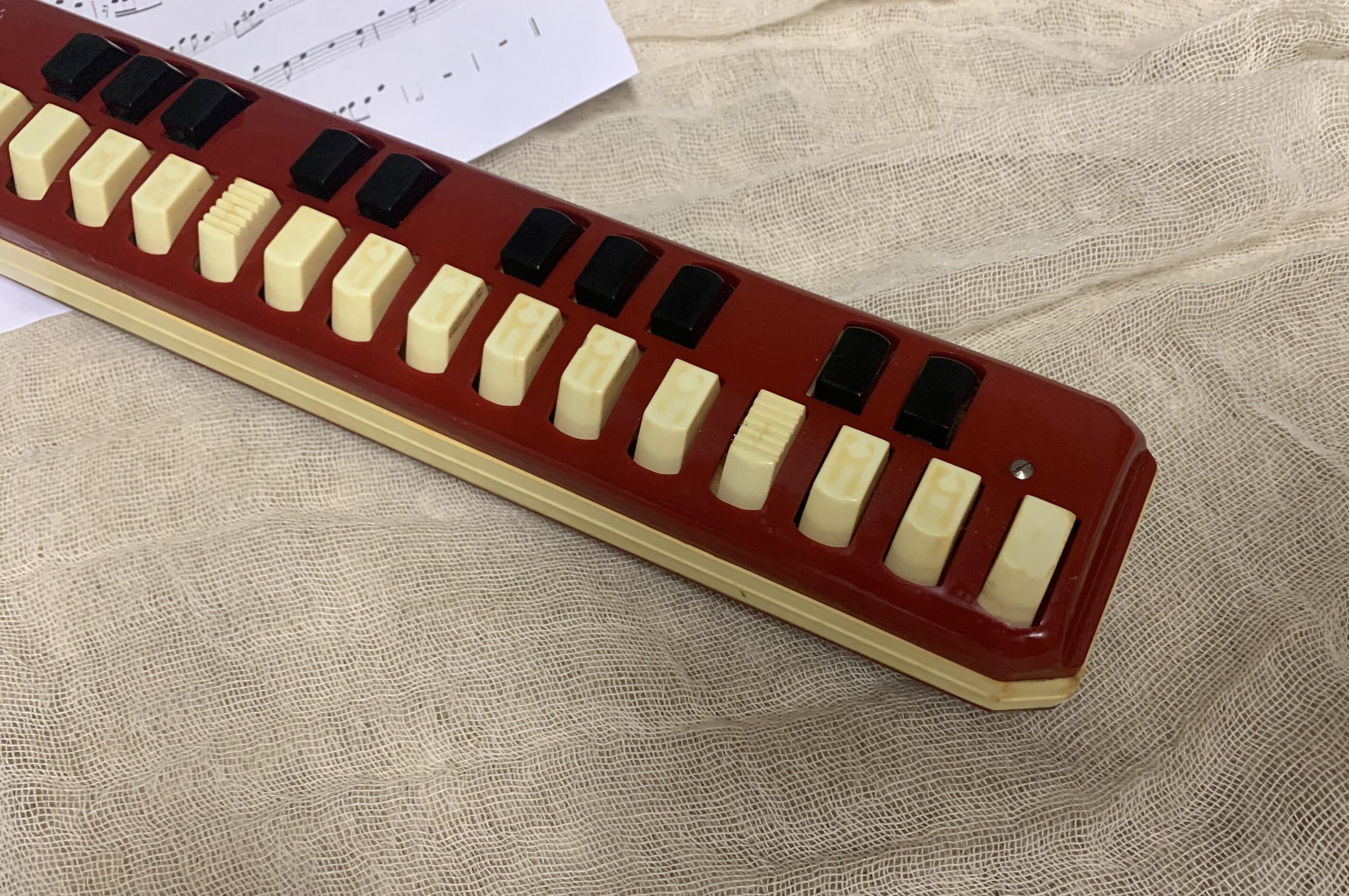 Vintage HOHNER Melodica Vintage Flute Red Melodica Hohner Alto Etsy
