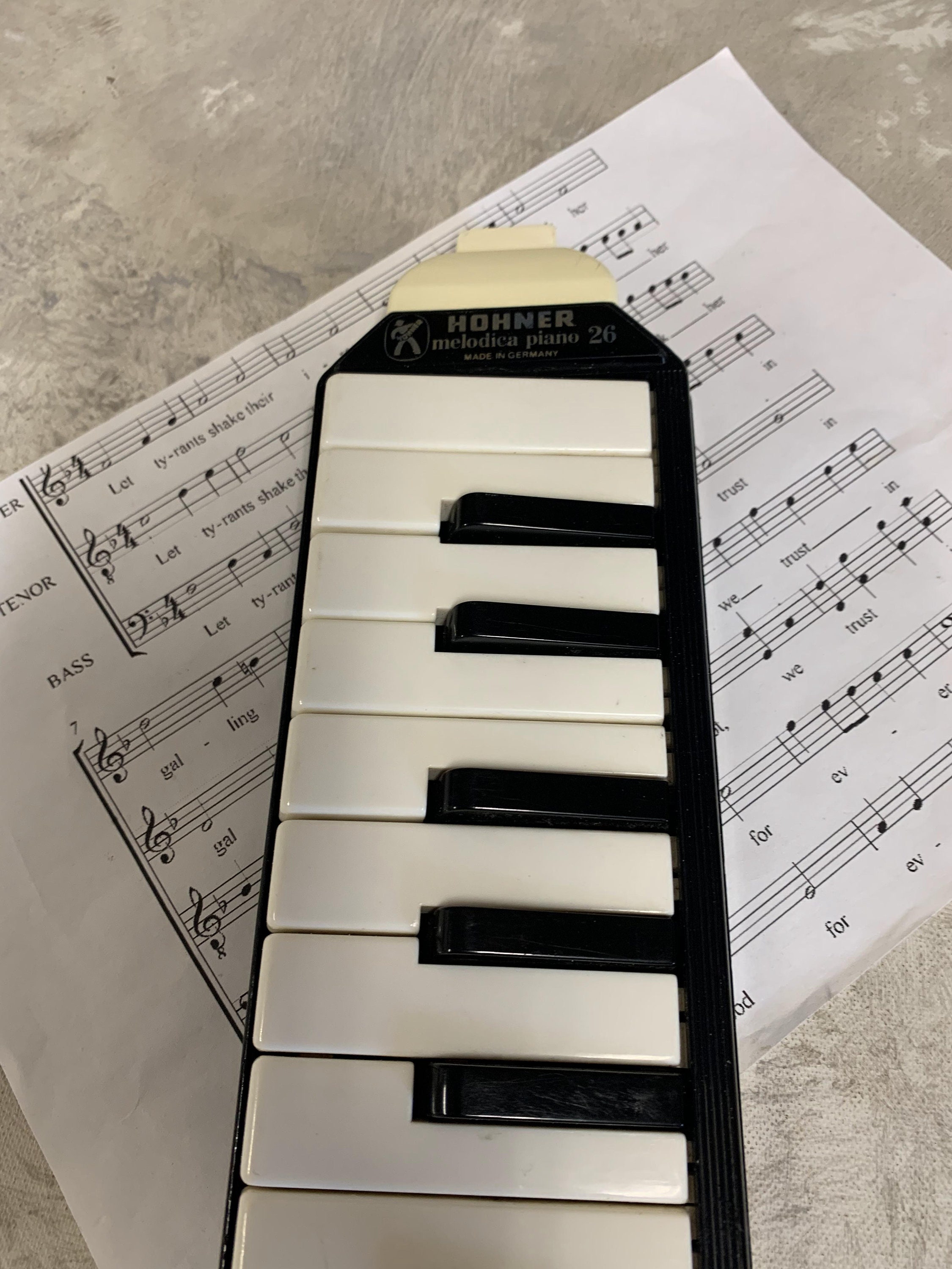 Vintage Hohner Melodica Piano 26 Made in Germany With Case