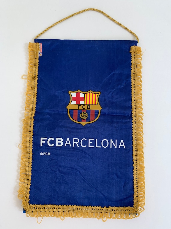 FCバルセロナ　フラッグ　ヴィンテージ FCバルセロナフラッグヴィンテージ