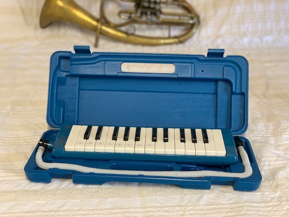 Vintage HOHNER Melodica Vintage Flute Hohner Student 26 Blue