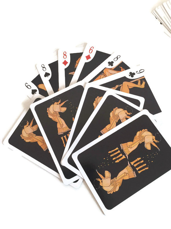 Greek Playing Cards Playing Cards Greek Lovers Greek Lovers | Etsy