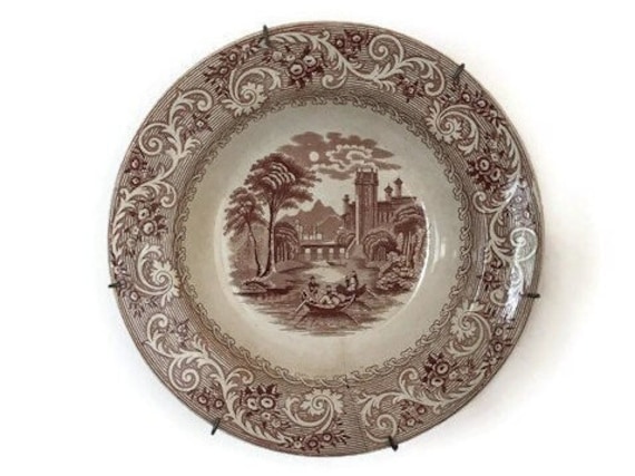 Platos decorativos Platos para colgar en pared Platos coleccionables Platos estilo frances platos transferware platos decorativos para colgar. Etsy Espana