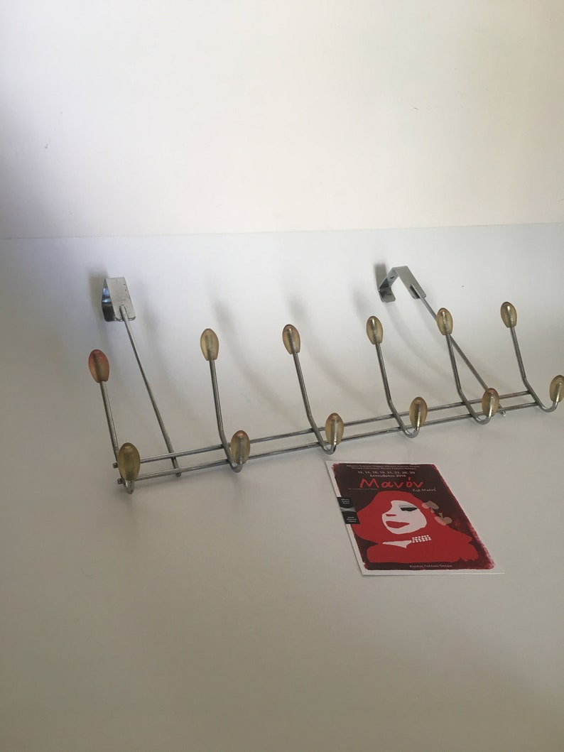Vintage Door Coat Rack Vintage Door Hanger Mid Century Etsy
