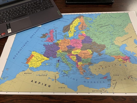 Set Tappetini Da Scrivania In Vera Pelle - XXL Per Tastiera E Mouse, Made In Italy (Nero) - Foto 5