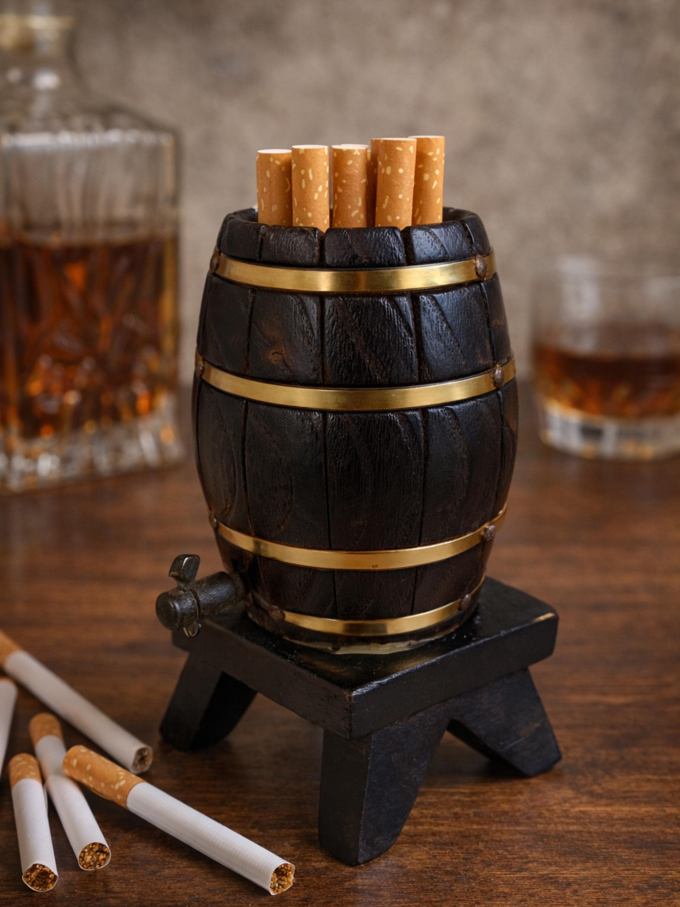 Barrel Cigarette Dispenser
