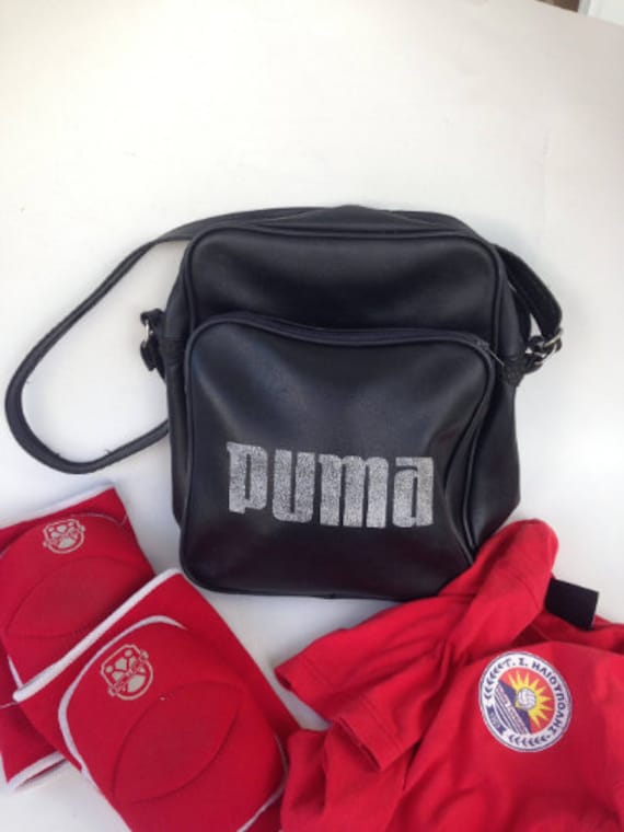 puma shoulder bag red