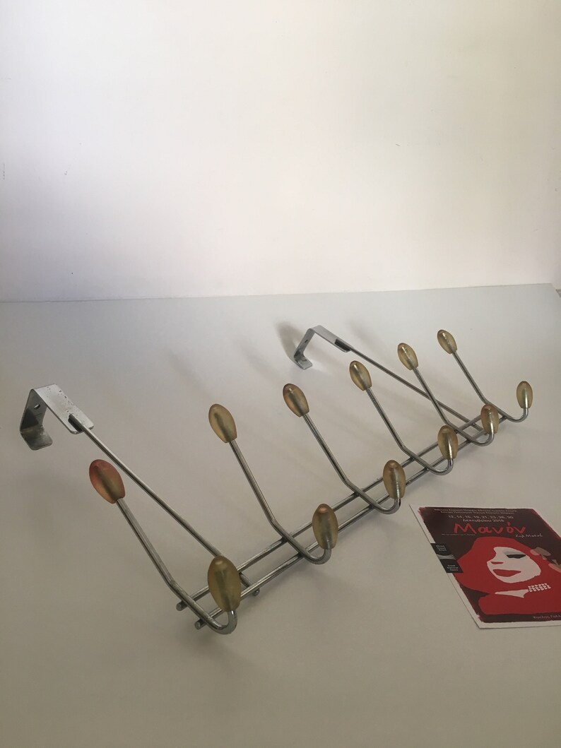 Vintage Door Coat Rack Vintage Door Hanger Mid Century Etsy