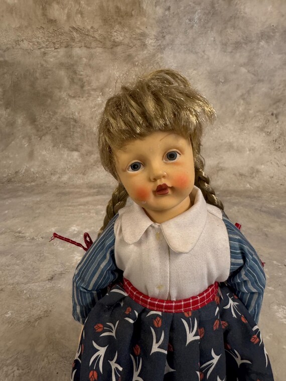 ヴィンテージオランダ磁器人形：地方の衣装、コレクター向け